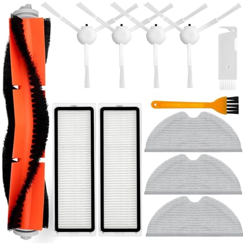 Opiniones y reviews de Cepillos y mopas - los más vendidos. 43 Kit de accesorios para Xiaomi Mijia 1C / 2C / Mi Robot Vacuum-Mop 2 Pro Plus, 1 cepillo para polvo principal, 4 cepillos laterales, 2 filtros, 3 almohadillas para orejas para...