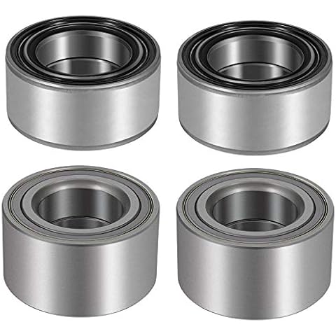 Bonbo Wheel Bearings for Polaris Ranger 900 1000 XP Crew Diesel Base Front & Rear Alternative to 3514635 3514699 (4Pcs) Cover