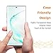 Galaxy Note 10+ Plus Screen Protector, Tempered Glass for Samsung Galaxy Note 10 Plus, 3D Curved Tempered Glass, Finger Print Compatibles, HD Clear, Easy Installation, 5G (2019) - 2 Packs