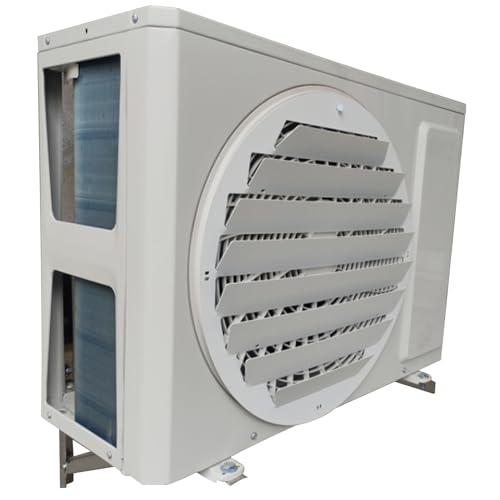 Coperture del condizionatore d'Aria per Le unità Esterne, Deflettore deflettore in Acciaio zincato, Copertura unità Pompa di Calore Copertura HVAC 48 * 48CM ﻿