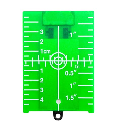 Objetivo de la placa de tierra, tarjeta de destino para el suelo, dimensiones de las tarjetas Kit de accesorios de nivel de sucursal duradero Rayo de tarjeta bancaria Nivel BEAM haz de construcción