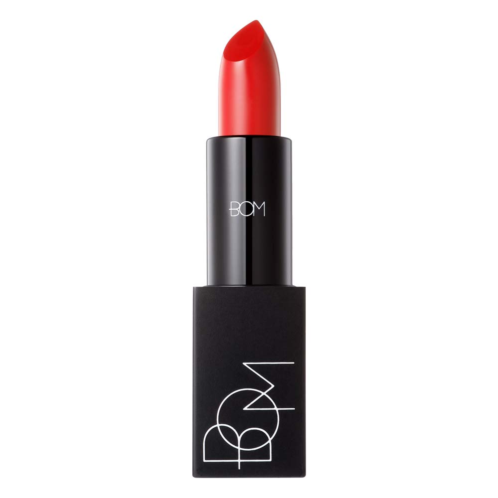bom COSMETICS My Lipstick #802 My Cherry Red 0.12 oz Long Lasting Lipstick for Soft & Vibrant Color Lips, Lip Care with Vitamin E & 4 Oils, Korean Makeup