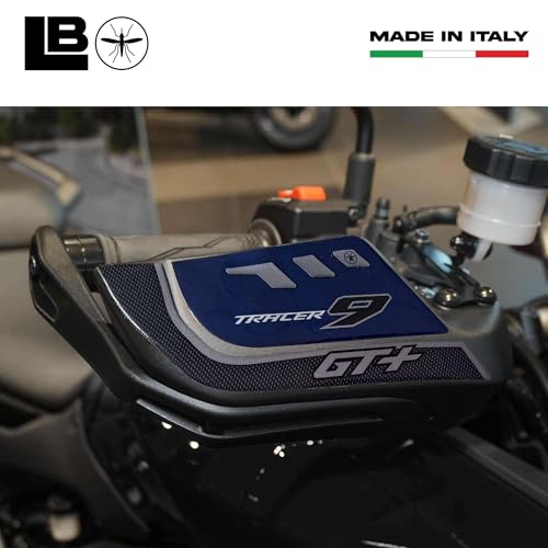 Protège-mains Tracer 9 GT+ abîmés ? Solution stickers 3D résine Yamaha 2025