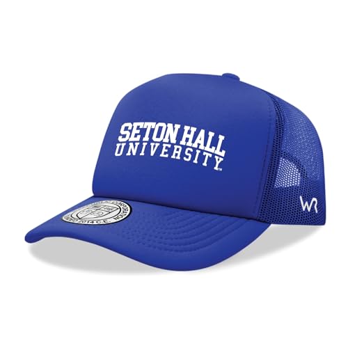 BH Fashion Company Seton Hall Pirates SHU Trucker Mesh Snapback Game Day Hat Royal Blue