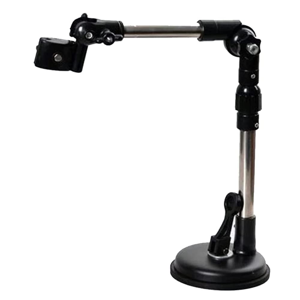 ZHXJXJ Portable Universal Suction Cup Umbrella Stand, Stainless Steel Multi-Function Umbrella Connector Bracket, Quick-Disassembling Free Folding Rotary Telescopic, for Most Cars