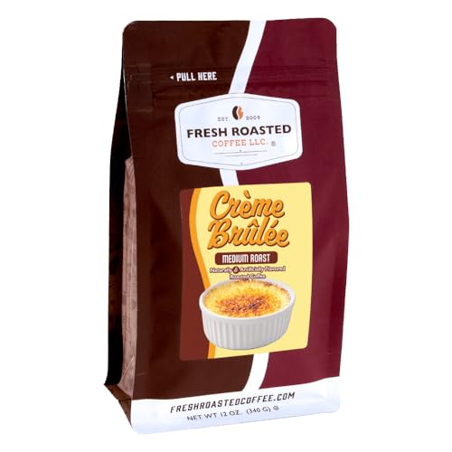 Fresh Roasted Coffee Crème Brûlée Flavored Coffee Beans