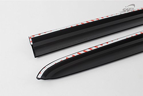 Safe Side Window Door Visors 4Pcs Compatible With 2016-2019 All New Spark #TOP4