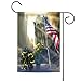 Toland Home Garden 1110236 American Heroes Patriotic Flag 12x18 Inch Double Sided Patriotic Garden Flag for Outdoor House 44815 Flag Yard Decoration