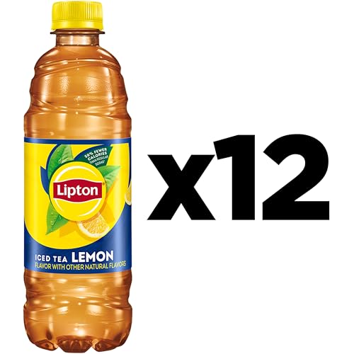 Lipton Iced Tea Lemon, 16.9 Fl Oz Bottles (Pack of 12) - Thumbnail 4