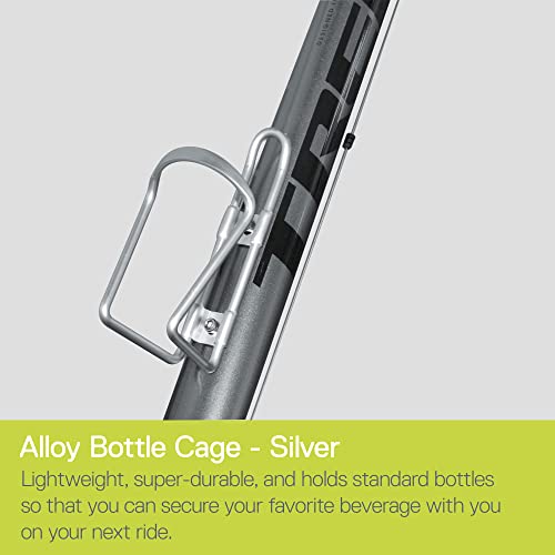 Lightweight Bike Water Bottle Holder By Delta Cycle - Bottle Cage Holder Mount - Compatible With Any Standard Water Bottle - Easy Installation Quickly Mounts To Any Bike #TOP1