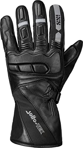 Gants de moto IXS Tigon-ST noir S équipement route textile homme femme