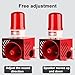 Industrial Sound and Light Alarm Siren, Outdoor Indoor Safety Light, 120db IP65 Waterproof LED Strobe, for Factories, Terminals, Security Home