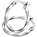 Produktbild Citerna Damen-Creolen 9 K 375 Weißgold 15 mm SIL1311W