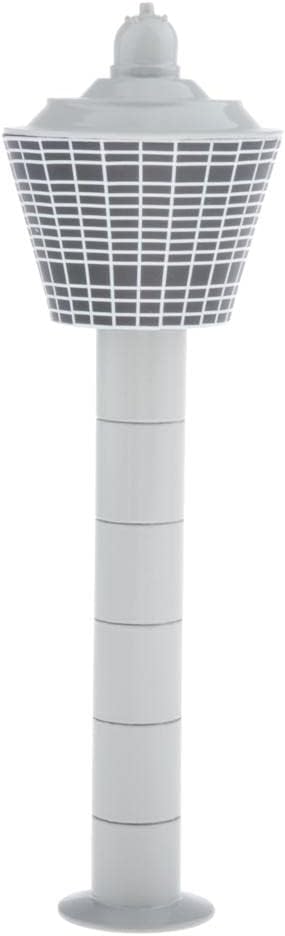 1:400 Scale Simulation Control Tower Scene Model,Airport Scene Model DIY Set Layout Diorama Accessories