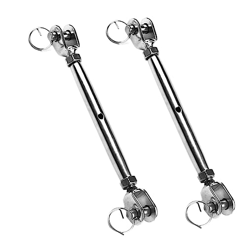 2 piezas Tensores para Cables de Acero Inoxidable con Rosca miniatura 1