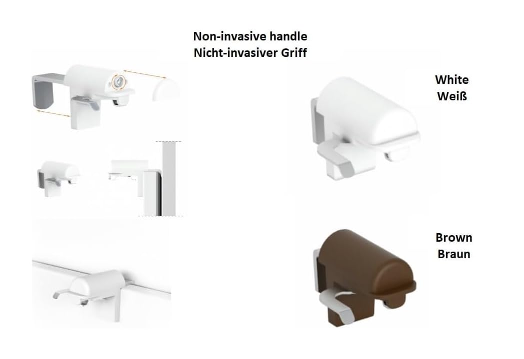 Tende veneziane in legno con lamelle sottili da 25 mm Tende veneziane per finestre Installazione non invasiva - Larghezza 50-140cm, altezza 50-250cm