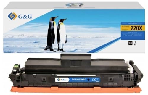 G&G Toner Replaces HP 220X, W2200X Compatible Black 7500 Pages NT-PH2200XBK-B-V2-S1