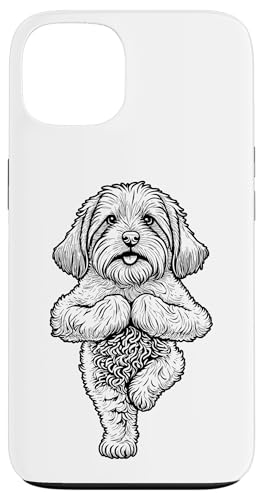 Coton de Tulear ���K �� �q�� �ʔ��� �� �c���[ �|�[�Y �A�T�i �X�}�z�P�[�X iPhone 13 �p