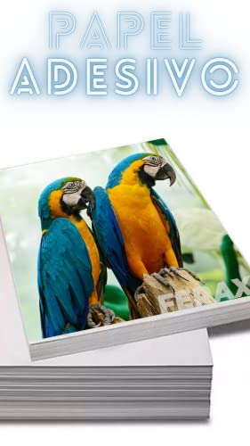 Papel Fotográfico Adesivo Prova D'água 115g A4 Papel foto brilho Glossy jato de tinta Inkjet 115g A