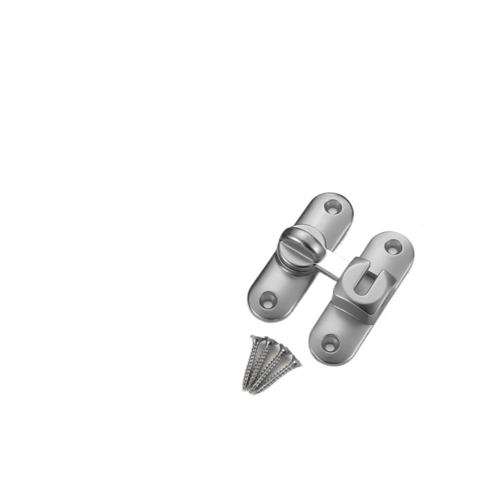 VAYEODEYU Zinc Alloy Door Bolt Barn Latch Hook Right Angle Slid Gate Window Cabinet Multicolor