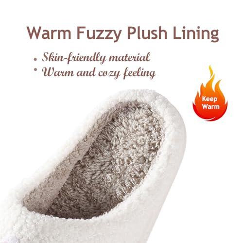 Women Men Home Slippers Elegant BowTie Comfy Plush Warm Slippers Slip-On Non-slip House Shoes Outdoor Indoor Shoes3