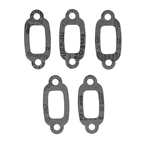 FLMLF Gasket for Exhaust Pipe Fit 23CC 26CC 29CC 30.5CC 32CC 35CC 36CC 1/5 RC Car Engine for 1/5 RC HPI Baja 5B 5T 5SC Redcat HSP FG Buggy (5Pcs)