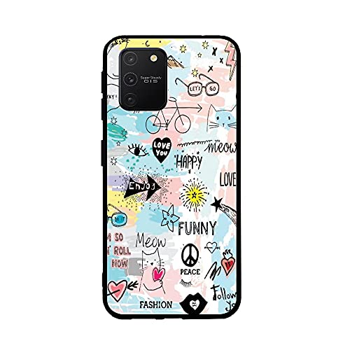 Image of Amazon Brand - Solimo Designer Series UV Printed Side Soft Back Hard Case Mobile Cover for Samsung Galaxy S10 Lite - D152