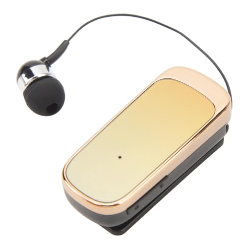 Jectse audífono bluetooth retráctil in ear amarillo miniatura 5