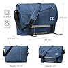 OIWAS Umhängetasche Herren Groß Messenger Bag Arbeitstasche Männer Schultertasche Laptoptasche Herrentasche Kuriertasche Tablet Business Büro Uni Reise Alltag für 15.6 Zoll Laptop Blau #2