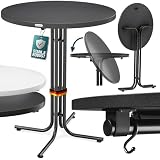 Casaria® Stehtisch 2er Set Klappbar Outdoor Gastro Bistrotisch 2X Haken...