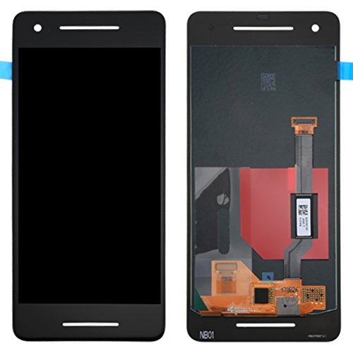 Écran LCD Google Pixel 2 finition premium noire avec vitre tactile
