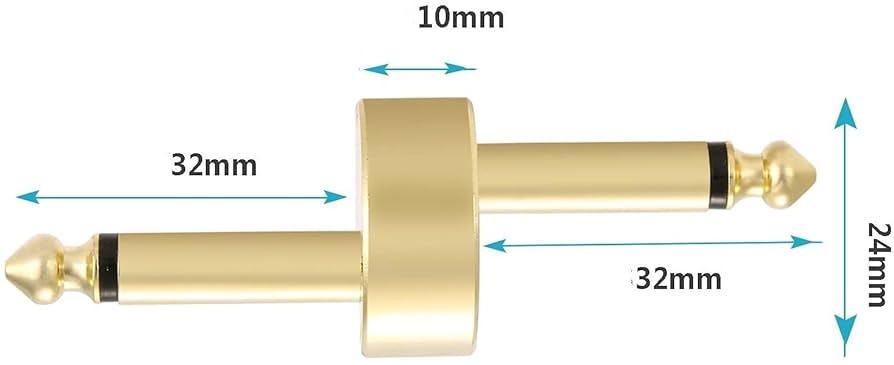 Amazon | エフェクター 連結 プラグ クランク 2個セット Z型 純