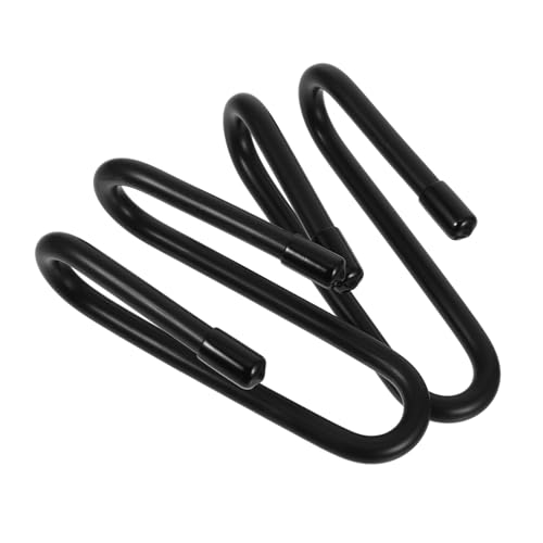 OSOLADY 1Set Wall Mounted Surfboard Hangers Headpiece Hooks for Home Display Durable and Easy to Install Black