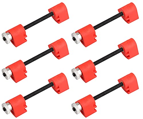 Jiayouy Geigenbauer-Werkzeug für Violinen-Reparatur, 10,2 cm, Rot, 6 Stück