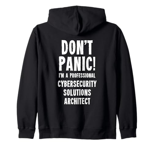 Cybersecurity Solutions Architect Zip Hoodie