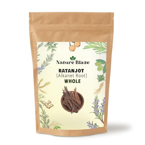 Organic Herbs 100GRM Traditionally Ratanjot Alkanna Tinctoria ALKANET Indian Food Gift Kitchen Item