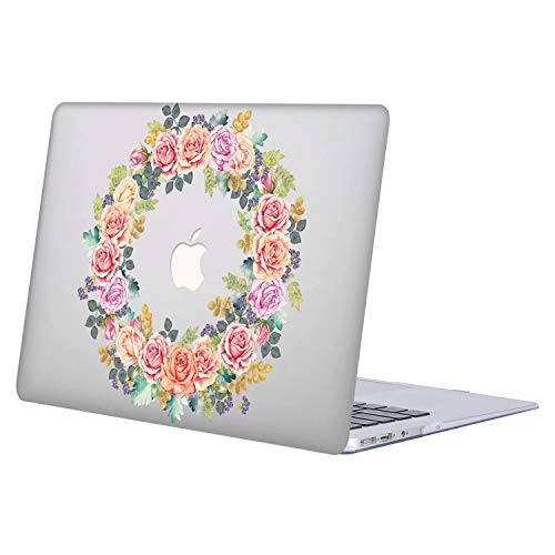 MacBook Air 13 Zoll Hülle 2019 2018 Release A1932 mit Retina-Display, AJYX Kunststoff Schutzhülle Hartschale Shell Cover nur kompatibel mit MacBook