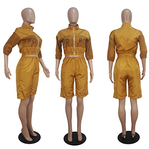 Sexy Crop Tops for Women - Short Sleeve Crop Tops High Waisted Pants Jumpsuit Sexy Club Outfits Black XL