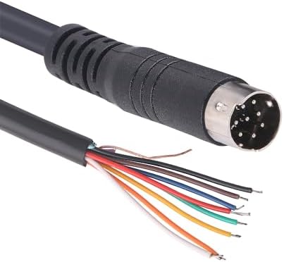 Mini DIN 8 pin Male MD8 to Wire End Connecter Adapter Cable (1.5mtr)