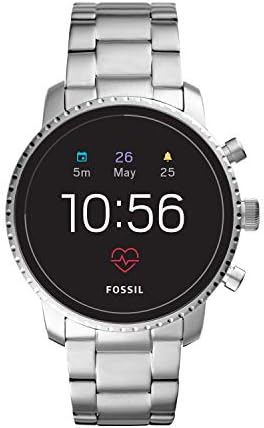 قیمت و خرید حسگر Fossil Men Gen 4 Explorist HR از ساعت هوشمند لمسی سنسورهای  فولادی با سرعت قلب، GPS، NFC و اطلاعیه های گوشی هوشمند برند Fossil | مالتینا
