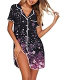 Ekouaer Camisones para mujer, Large