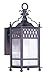 Livex Lighting 4741-07 Outdoor Wall Lantern with Seeded Glass Shades, Bronze
