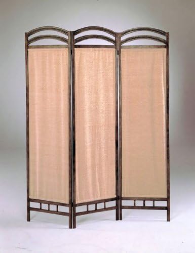 3 Panel Fabric Metal Frame Room Screen Divider
