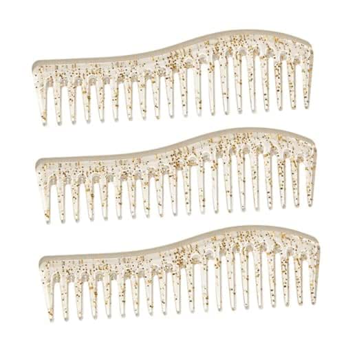 3pcs Anti-static Long Hair Combs for Smooth Scalp-friendly Styling Tools