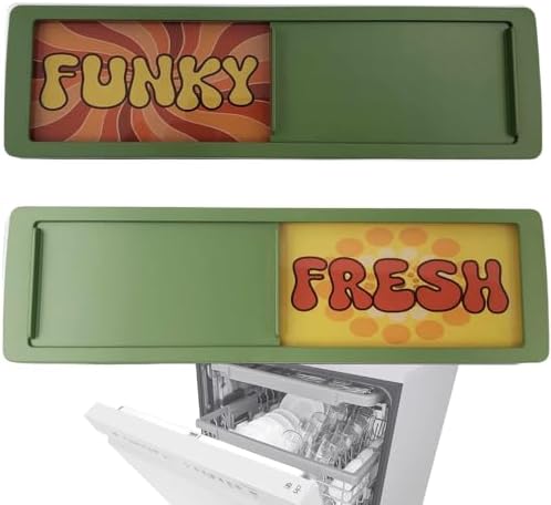 Funny Kitchen Gadgets Clean and Dirty Sign for Dishwasher, Retro Kitchen Accessories, Funny Clean Dirty Magnet for Dishwasher Clean Dirty Sign, Mid Century Modern Kitchen, Gadgets for Kitchen (Funky) Funny Kitchen Gadgets Clean and Dirty Sign for Dishwasher, Retro Kitchen Accessories, Funny Clean Dirty Magnet for Dishwasher Clean Dirty Sign, Mid Century Modern Kitchen, Gadgets for Kitchen (Funky)