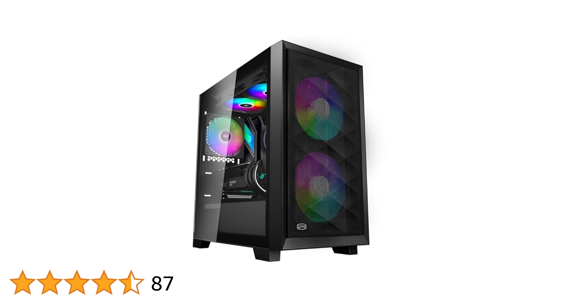 Amazon.co.jp: PCCOOLER CPS C3D310 ARGB PCケース M-ATX ミドル