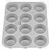 Produktbild Backefix FLEXI Muffinform Silikon 12 je 6,5x5cm | antihaftendes Muffinblech Silikon nach deutschen Standards BPA frei | Silikonmuffinformen 12er, spülmaschinenfest, platzsparend aufbewahren