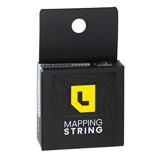 LIUDEX Pre-Inked Eyebrow Mapping String an Essential Cosmetic Tool for Microblading and Waxing; Effective and Easy-to-Use Black Ink Eyebrow Thread Brow Marker for Flawless Perfection