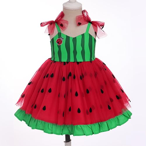 Toddler Kids Baby Girls Holiday Tulle Tutu Birthday Party Dress Sleeveless Spaghetti Straps Dresses3