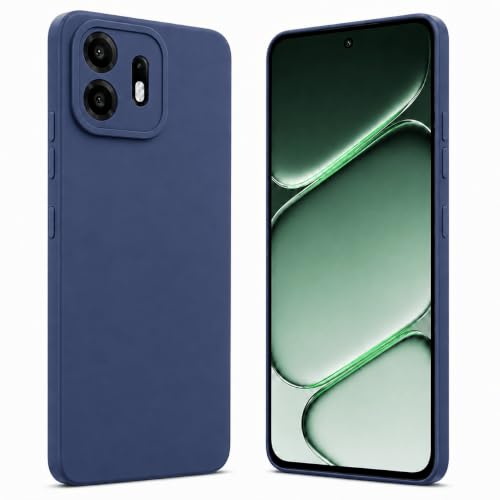 Image of FIRST MART Matte Silicone Back Cover for OnePlus N6 - Blue